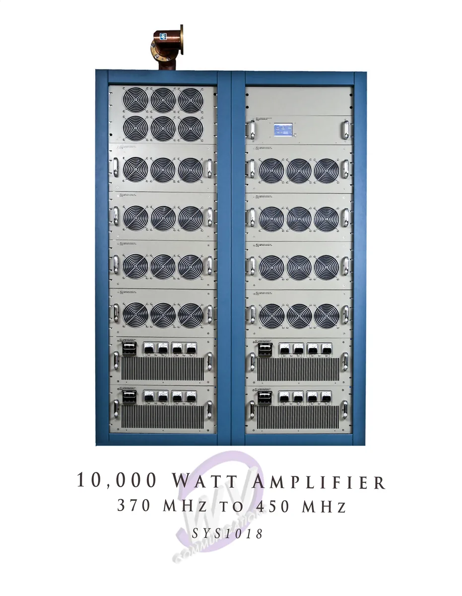 370-450MHz 10kW Amplifier